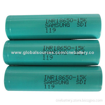 Brand New Samsung Battery Cell Model INR18650-15K 1,500mAh